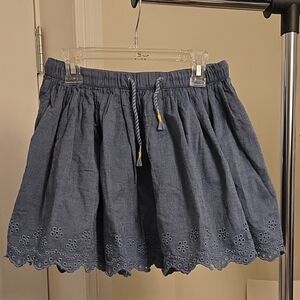 ❤️2/$14❤️Cat & Jack Denim Blue Skirt